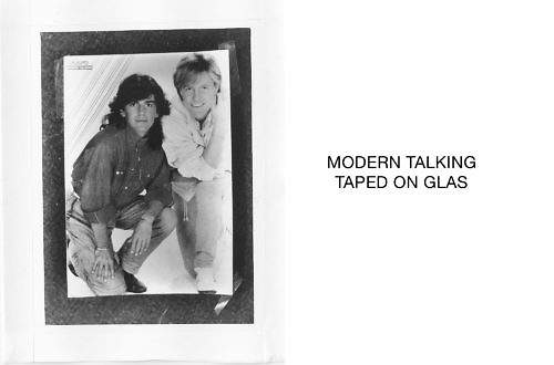 Modern Talking on a glas - © Marcel Koehler