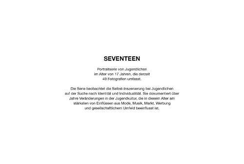 Seventeen — Portraitserie - © Marcel Koehler