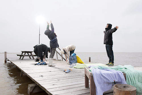 Grade MakingOf Foto am Neusiedler See