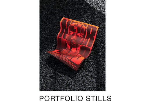 Portfoliostills — Inszenierung von Gedrucktem