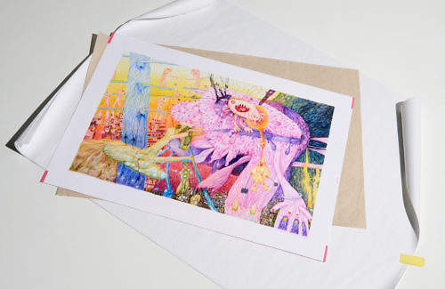 RUFUS_V_A paintings and drawings - © Marcel Koehler